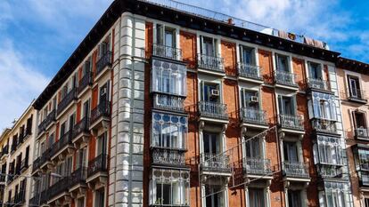 Un edificio de viviendas en Madrid. 