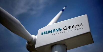 Modelo de turbina eólica de Siemens Gamesa.