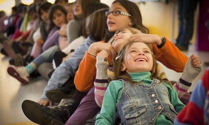 Imagen de portada del informe La infancia en España de Unicef