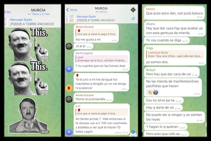 COLLAGE CHAT TELEGRAM MURCIA