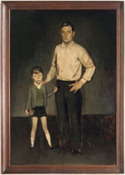 &#039;Roger y su hijo&#039;, de Balthus