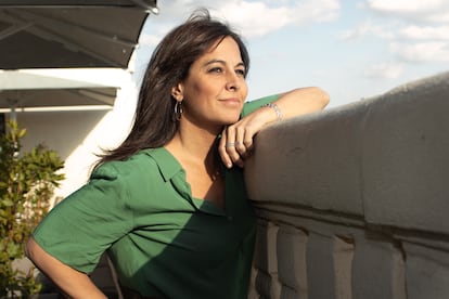 Mara Torres, en Madrid durante la presentación de su libro 'Recuérdame bailando'.