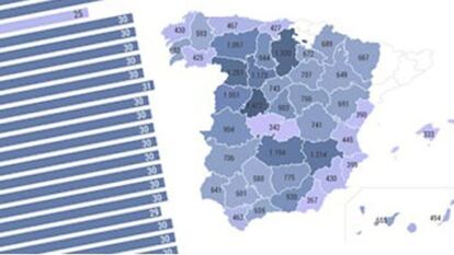 Mapa interactivo con todos los radares móviles de la DGT.