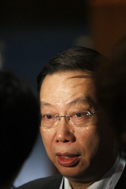 Huang Jie-fu, viceministro de Salud de China.