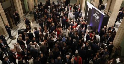 Asistentes en los premos Ortega y Gasset.