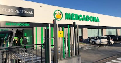 Supermercado de Mercadona en Madrid