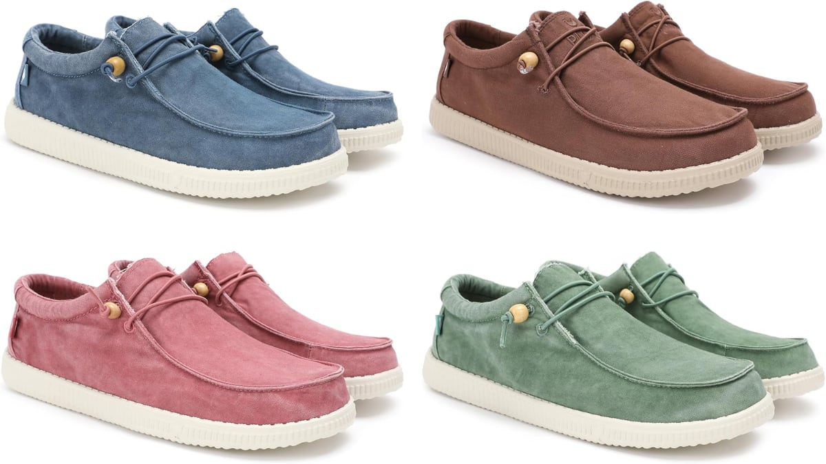 Estos mocasines de hombre están disponibles en más de 30 colores.