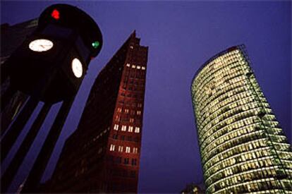 La Potsdamer Platz, uno de los entornos más atractivos del nuevo Berlín.