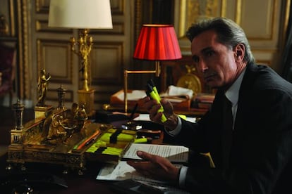 Thierry Lhermitte, en la pel&iacute;cula.