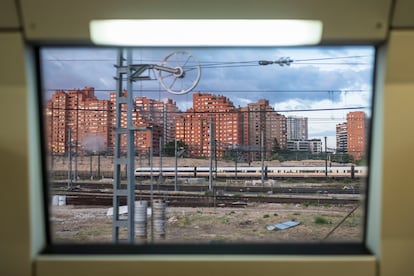 Llegada a la estación de Cercanías de Chamartín.