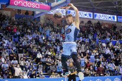 Dzanan Musa con el Río Breogán la temporada pasada.