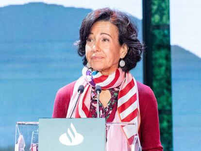 Ana Botín, presidenta de Banco Santander. 