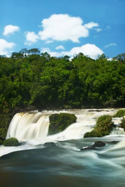 Los saltos del Monday, en el Alto Paraná (Paraguay).