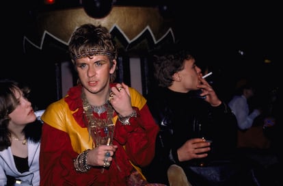 A?o 1980. Steve Strange y sus amigos en Londres.