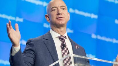 Jeff Bezos, fundador de Amazon y dueño del Washington Post.