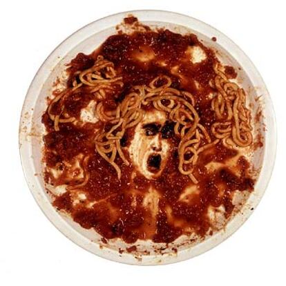 'Medusa Marinara' (1998), obra de Vik Muniz.