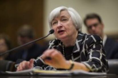 Imagen de la presidenta de la Reserva Federal (Fed), Janet Yellen.