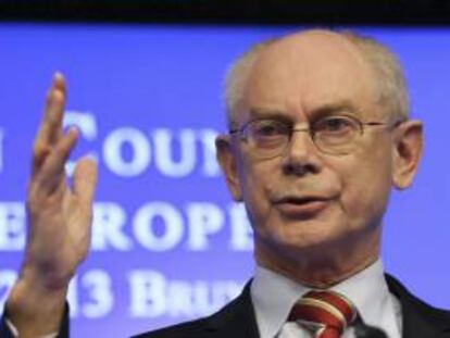 El presidente del Consejo Europeo, Herman Van Rompuy. EFE/Archivo