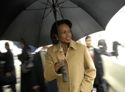 Condoleezza Rice, en Washington en 2007, cuando era secretaria de Estado con Bush.