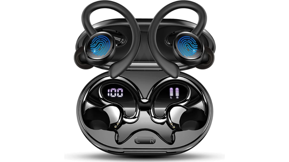 Auriculares inalámbricos.