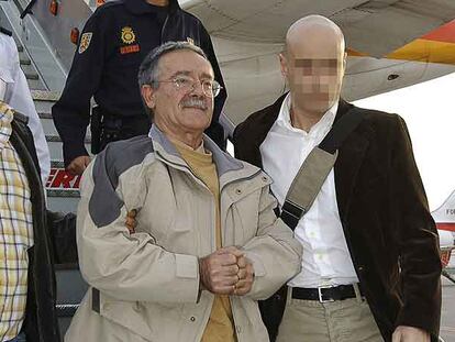 El Camarada Arenas, extraditado desde París en octubre de 2006.