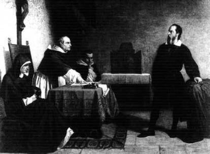 El astrónomo y científico Galileo Galilei defendió la teoría heliocéntrica y fue condenado por la Inquisición.