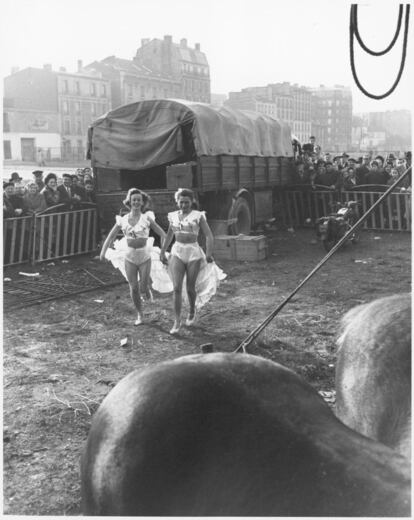 El circo de Achille Zavatta, París, 1949