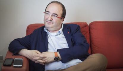 Miquel Iceta, primer secretario del Partit dels Socialistes de Catalunya (PSC ).