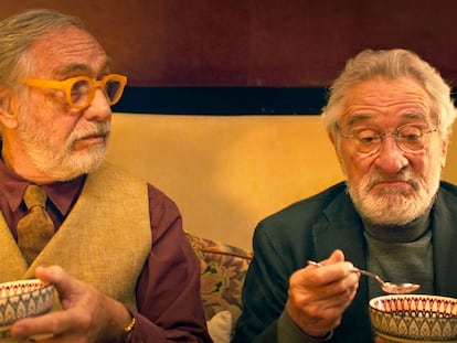 Luis Brandoni y Robert de Niro, en una imagen de 'Nada'.