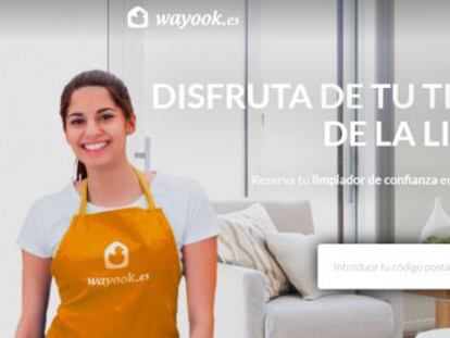 Wayook: limpieza a domicilio las 24 horas en más de 40 ciudades