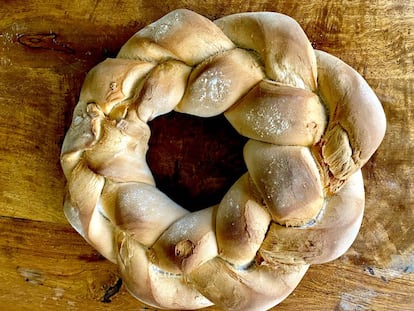 Rosca de candeal de la panadería Joaquín de Campo Real. J. C. CAPEL