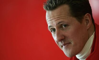 Michael Schumacher, en enero de 2006. 