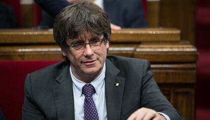 El president de la Generalitat, Carles Puigdemont.