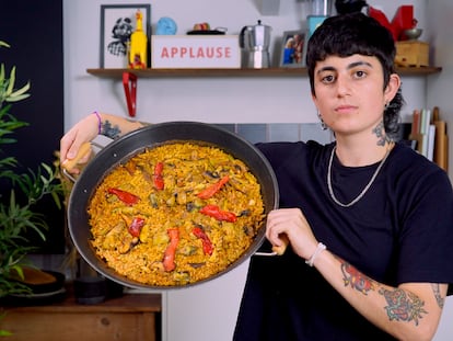 La receta de Jimena Amarillo: arroz de verduras