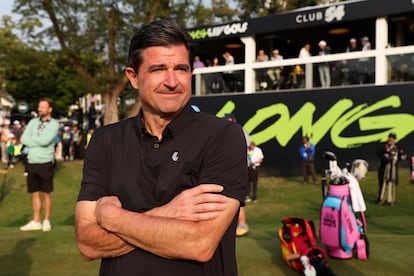 Scott O'Neil, CEO of LIV Golf, en marzo.