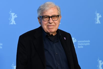 Paolo Taviani, en febrero de 2022 en el festival de Berlín.