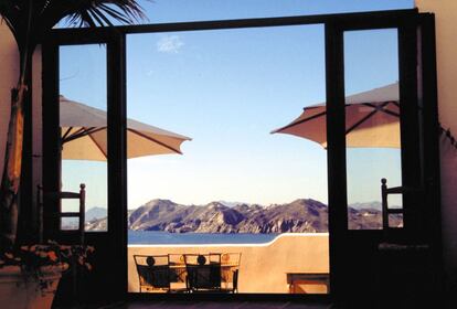 Vistas desde una terraza del hotel Alsur, en Calabardina, Águilas (Murcia).