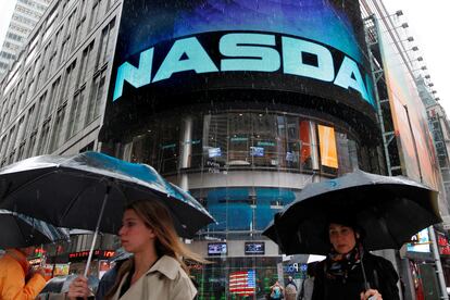 Nasdaq en Nueva York.