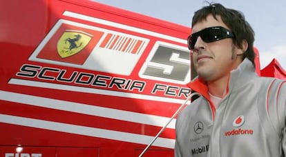 Alonso correrá a partir del próximo año en la escudería italiana Ferrari.