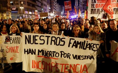 Manifestación contra Carlos Mazón