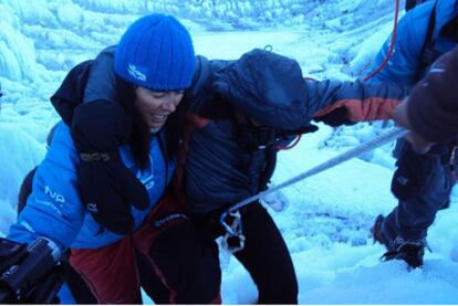 Pasaban en el momento del rescate a Oiarzabal en el Everest.