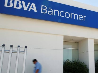Una sucursal de BBVA Bancomer en Ciudad Juarez (México).