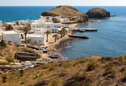 Isleta del Moro, en Cabo de Gata.