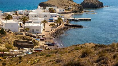 Isleta del Moro, en Cabo de Gata.