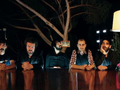 El grup de música barceloní Standstill en el festival Disgressions, del 2008.