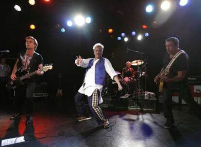 Los Sex Pistols, liderados por Johnny Rotten (en el centro).
