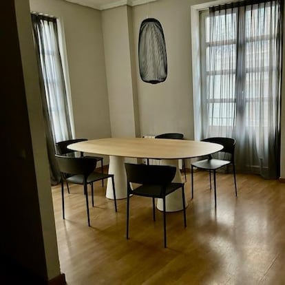 Reservado del restaurante El Ventorro donde almorzaron Carlos Mazón y Maribel Vilaplana el día de la dana en Valencia