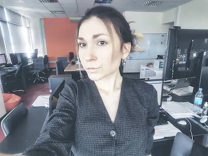 La periodista Victoria Roshchina, en una imagen de redes sociales.