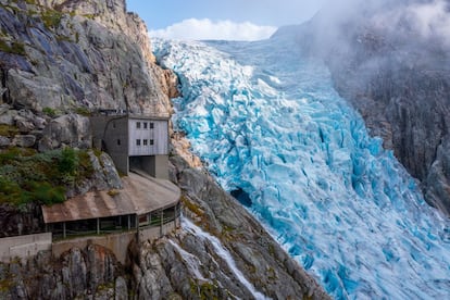 Planta hidroeléctrica Mauranger de Statkraft, en Noruega. Foto. Ørjan Solheim.