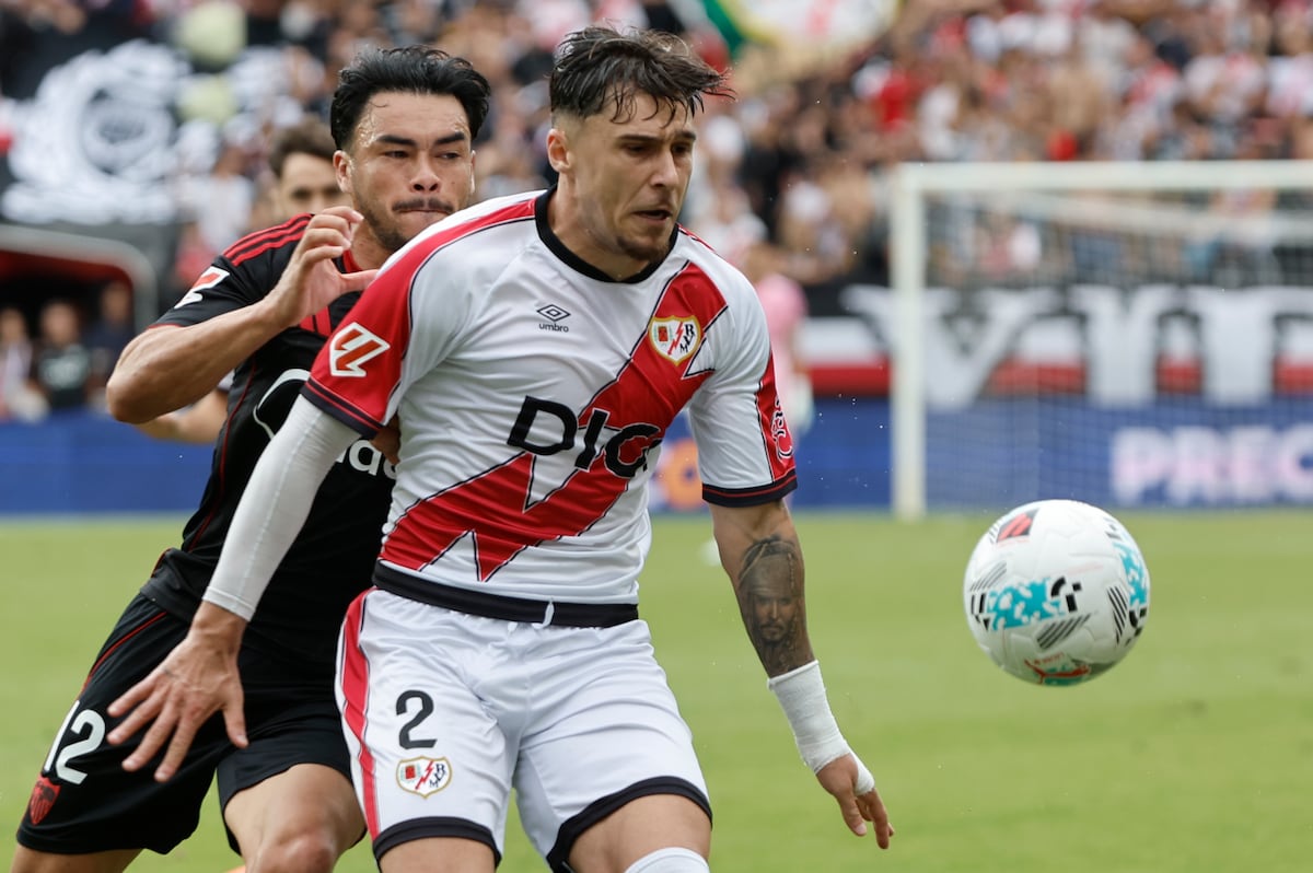El Sevilla más eficaz le gana al Rayo al convertir en gol su único disparo entre los tres palos